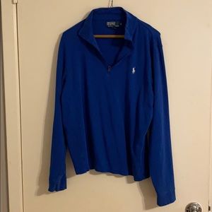 Polo pullover half zip